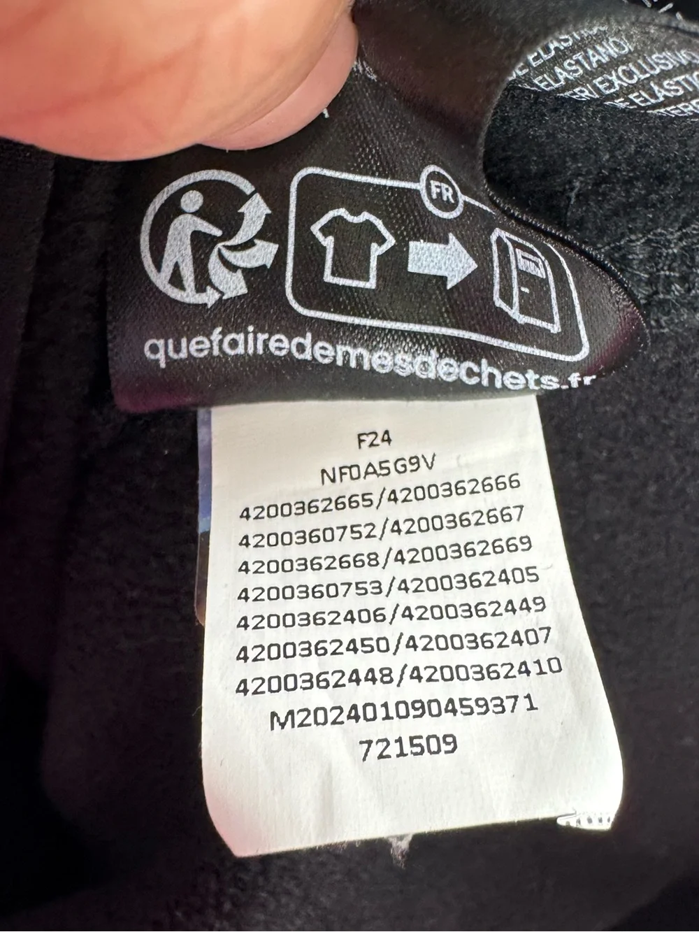 The North Face Men’s Canyonlands Full-Zip Jacket in Black Size L